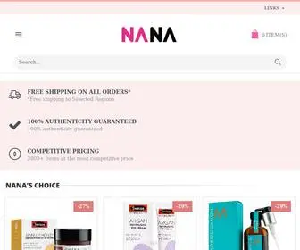 Nanamall.com(Trending beauty products up to 30% off) Screenshot