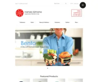 Nanaokimono.com(Nanao kimono) Screenshot