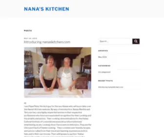 Nanaskitchen.com(Nana's Kitchen) Screenshot