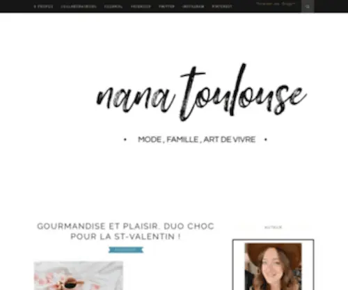 Nanatoulouse.com(NaNa Toulouse) Screenshot
