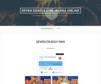 Nanatsuno-Taizai-Manga.com(Seven Deadly Sins Manga Online) Screenshot