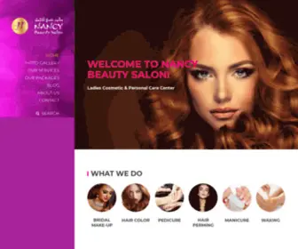 Nancybeautysalon.com(Nancybeautysalon) Screenshot