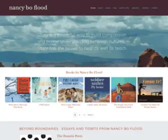 Nancyboflood.com(Author & Educator) Screenshot