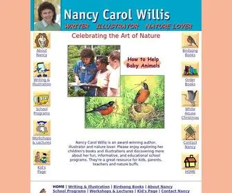 Nancycarolwillis.com(The Home Page of Nancy Carol Willis) Screenshot