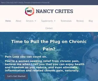 Nancycrites.com(Chronic Pain Specialist) Screenshot