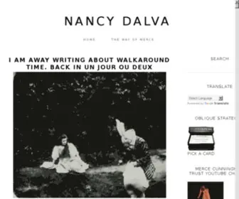 Nancydalva.com(Nancy Dalva) Screenshot