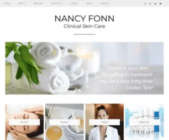 Nancyfonn.com(CLINICAL SKIN CARE) Screenshot