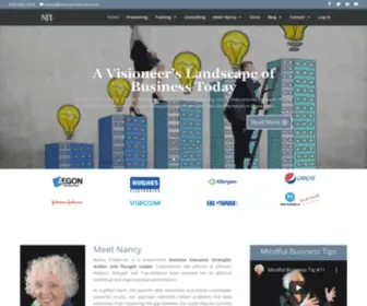 Nancyfredericks.com(Welcome Nancy Fredericks International) Screenshot