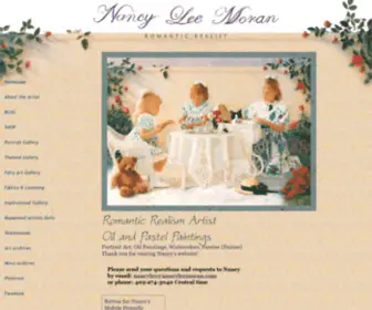 Nancyleemoran.com(Nancy Lee Moran Fine Art) Screenshot