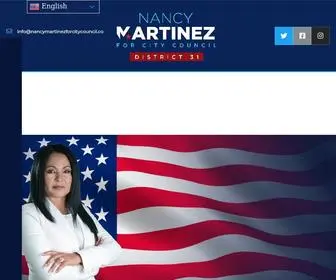 NancymartinezForcitycouncil.com(Nancy Martinez for City Council) Screenshot