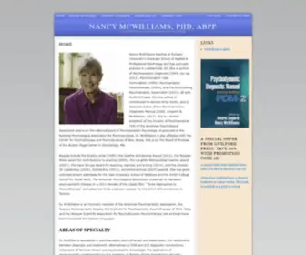 Nancymcwilliams.com(Nancy McWilliams) Screenshot