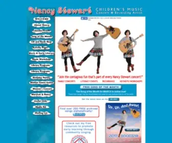 Nancymusic.com(Children's Music Concerts) Screenshot