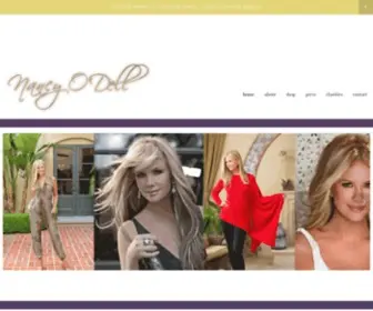 Nancyodell.com(Full of life book) Screenshot