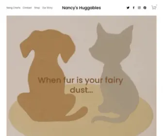 Nancyshuggables.com(Nancy's Huggables) Screenshot