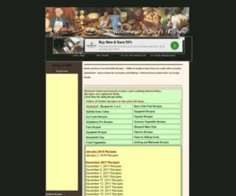 Nancyskitchen.com(Everyday Recipes) Screenshot