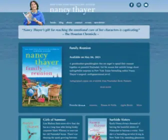 Nancythayer.com(Nancy Thayer) Screenshot