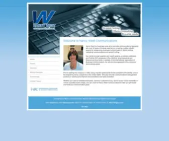 Nancywest.net(Nancy West Communications) Screenshot
