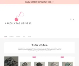 Nancywood.shop(Nancy Wood Designs) Screenshot