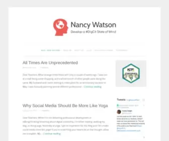 Nancywtech.com(Nancywtech) Screenshot