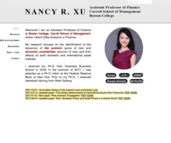 Nancyxu.net(Nancy R) Screenshot