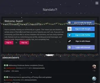 Nanda.to(Nginx) Screenshot