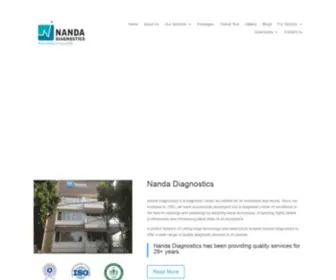 Nandadiagnostics.com(Nanda Diagonostics) Screenshot