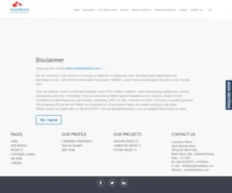 Nandanbuildcon.com(Nandan Buildcon) Screenshot