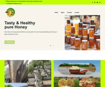 Nandbabafarms.com(Best Natural Honey) Screenshot