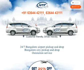 Nandithtravels.com(Customer friendly driver friendly) Screenshot