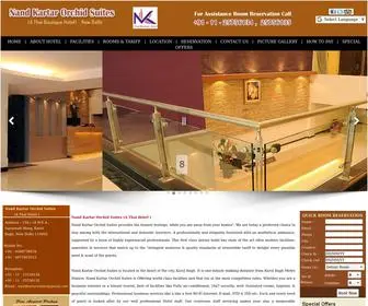 Nandkartarsuites.com(Nandkartar Orchid Suites) Screenshot