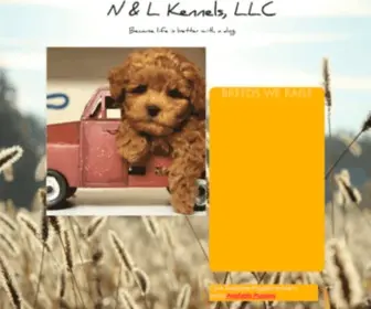 Nandlkennel.com(N and L Kennel) Screenshot