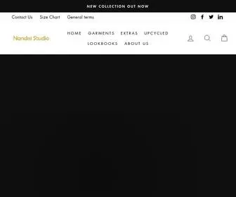 Nandnistudio.com(Nandni’s entire clothing range) Screenshot