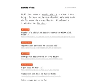 Nandovieira.com.br(Artigos sobre Ruby) Screenshot