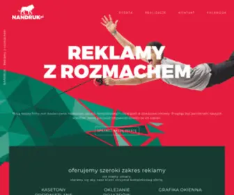 Nandruk.pl(Reklamy z rozmachem) Screenshot