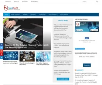 Nandsoft.com(Technology news updates) Screenshot