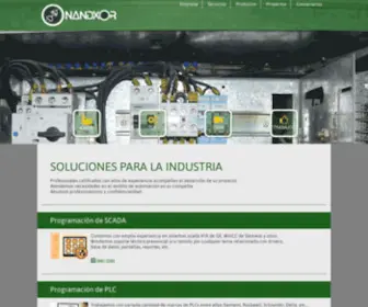 NandXor.com(Soluciones para la Industria) Screenshot