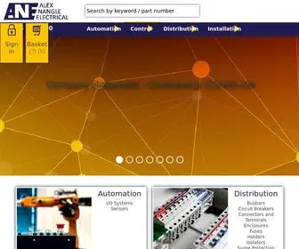 Nangle.co.uk(Alex Nangle Electricals Ltd) Screenshot