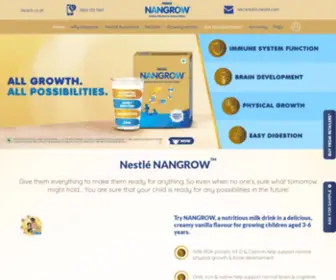 Nangrow.in(Nestle Nangrow) Screenshot