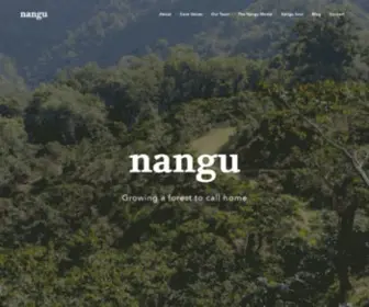 Nangu.eco(Growing a forest to call home) Screenshot