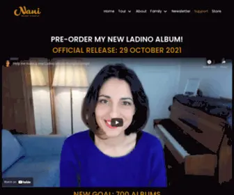 Nanimusic.com(Nani Music) Screenshot