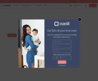 Nanit.com(Nanit Smart Baby Monitor) Screenshot