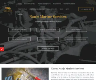 Nanjemarineservice.com(Nanje Marine Service) Screenshot