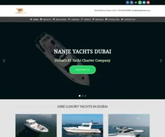 Nanjeyacht.com(Yacht Rental Dubai) Screenshot