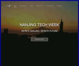 Nanjingtechweek.com(Nanjing Tech Week 2019) Screenshot