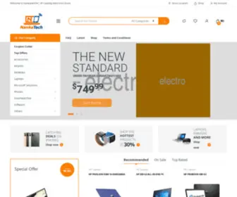 Nankatech94.com(#1 Leading Electronics Store) Screenshot