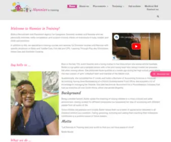 Nanniesintraining.co.za(Nannies in Training) Screenshot