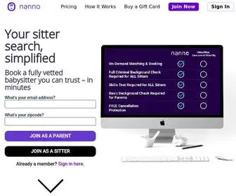 Nanno.com(Nanno is the only national platform) Screenshot