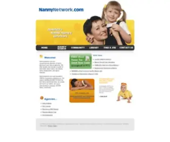 Nannynetwork.com(America's Nanny Agency Finder) Screenshot