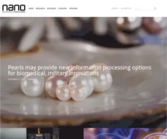 Nano-Magazine.com(Nano Magazine) Screenshot