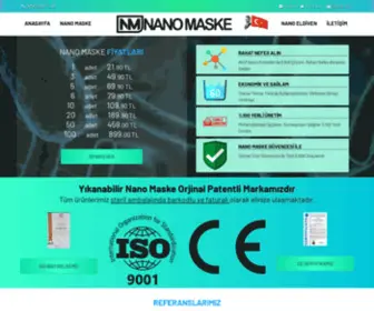 Nano-Maske.com(Nano Maske) Screenshot